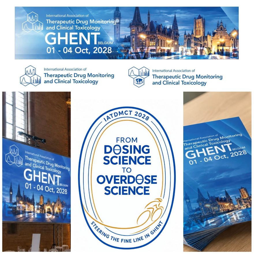 IATDMCT 2028 Ghent conference identity and save-the-date campaign