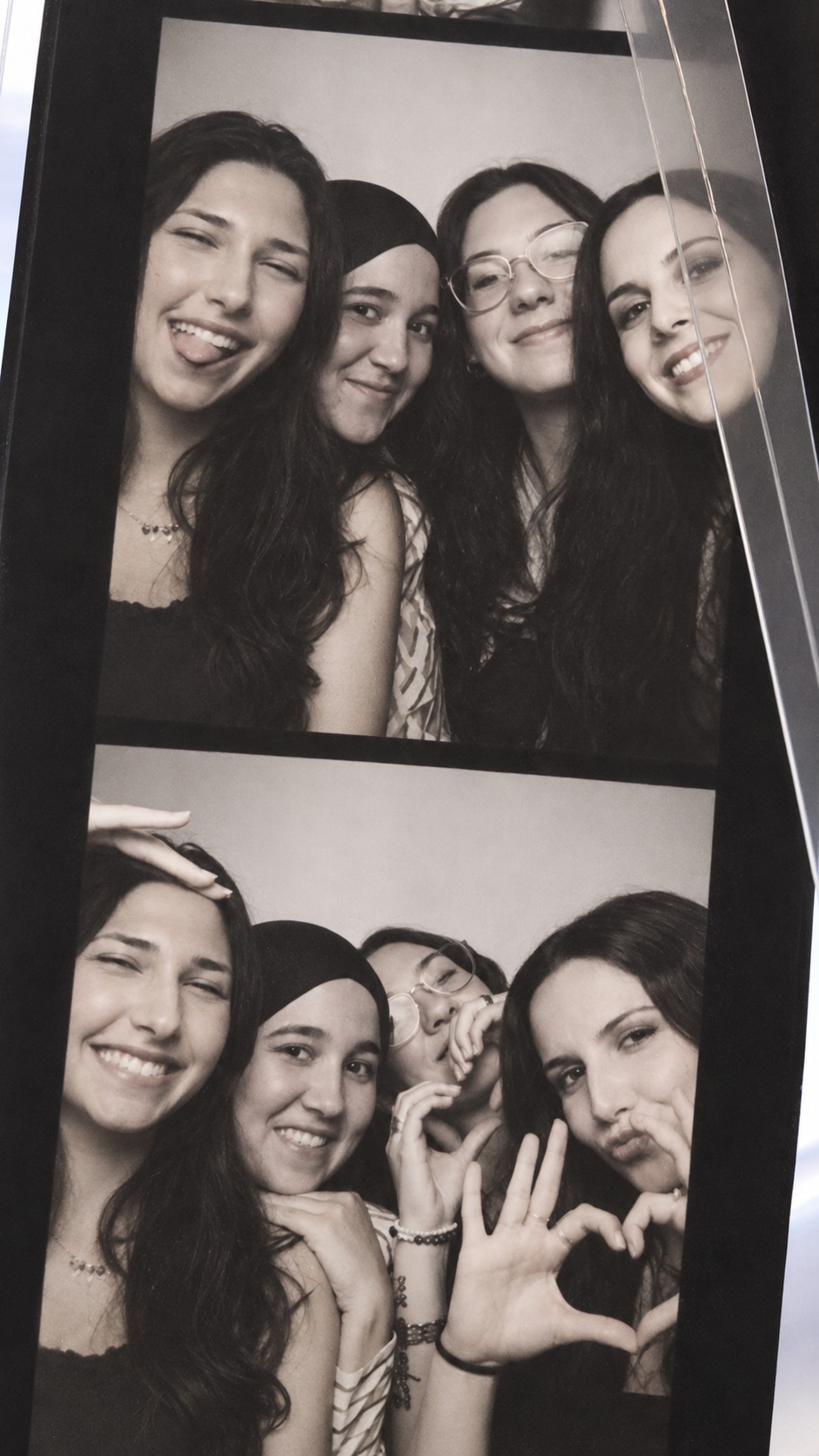 Photostrip van vrienden uit de community